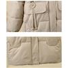 Fashion Women Winter Coat Korean Style Warm Thick Loose Cotton Padded Jacket Long Outwear