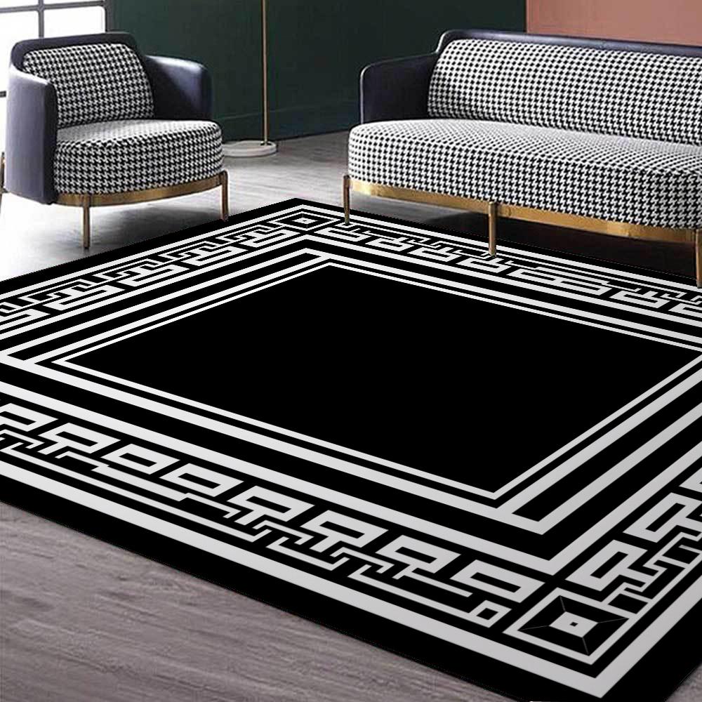 Modern Minimalist Carpet for Living Room Luxury Style Large Room Rugs for Bedroom Decor Home Washable Non-slip Lounge Floor Mats