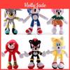 Rozkošná 28cm plyšová hračka Sonic The Hedgehog Shadow Amy Rose Knuckle Tail Pro Všechny Věkové Kategorie
