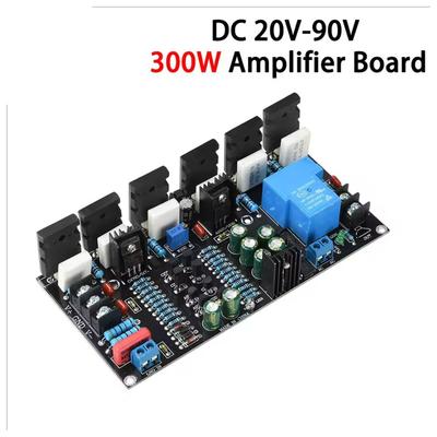 Placa Módulo Amplificador de Áudio 300W Apresentando Sistema de Proteções Multicamadas e Design Economizador de Espaço Para Montagens Personalizadas