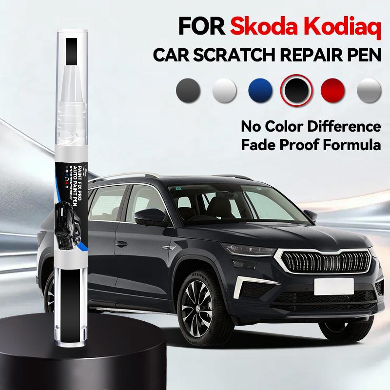 2026 Hot Car Accessories For Skoda Kodiaq 2016-2025 NS Paint Repair Pen Touch Up Scratch Remover DIY Auto Accessories Black Whit