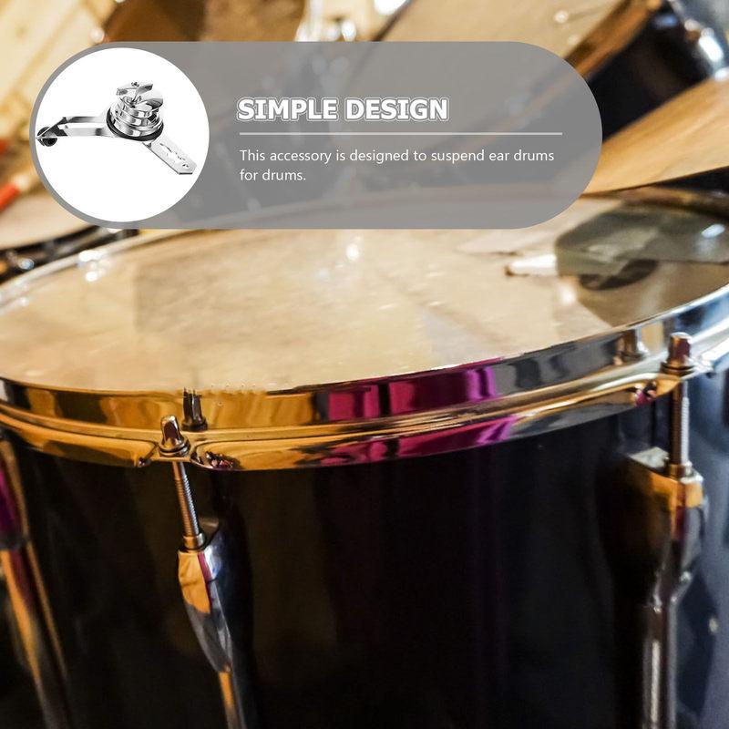 Tom Drum Mount Hanger Heavy-Duty Steel Rim Suspension Holder Fits All Standard Tom Drums Drum Hardware Musical Instrument