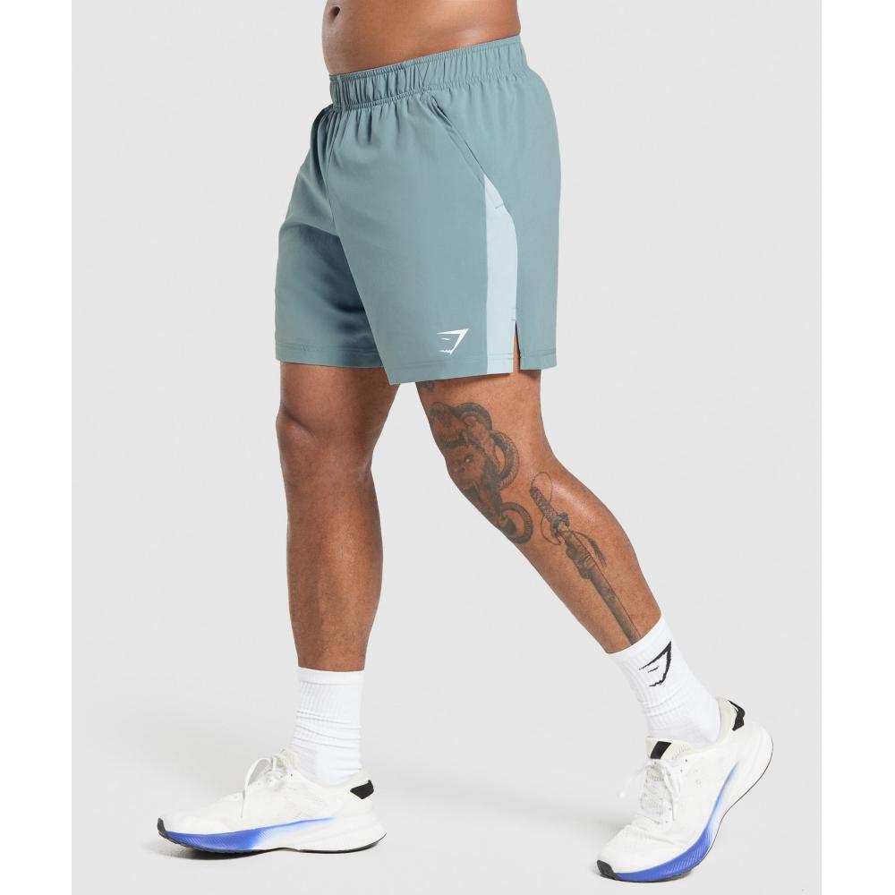 

Gymshark Sport 7 Shorts Rest Blue Cool Blue A1b3l Uddc 3XL