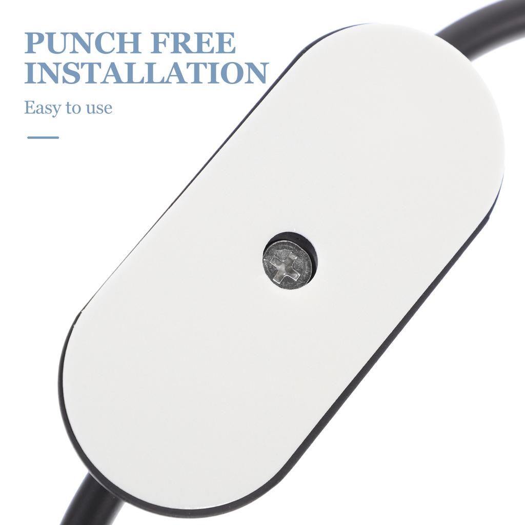 Stainless Steel Towel Ring Rust-Proof Modern Bathroom Kitchen Holder Wall Mounted Punch Free Hanger Home Supplies Towel