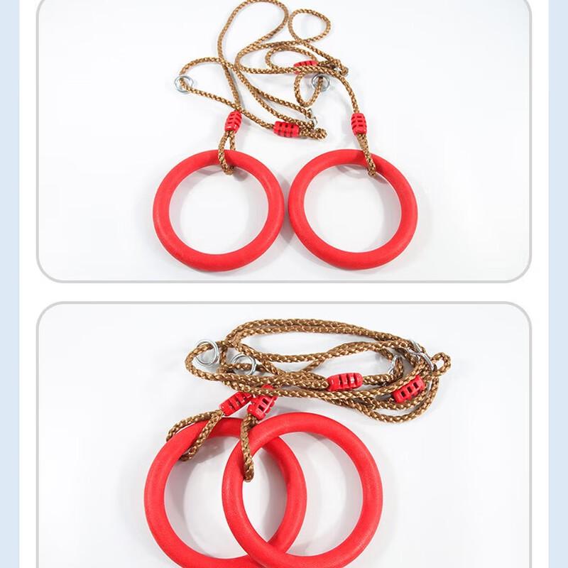 WEZHO Adjustable Fitness & Pull-Up Rings