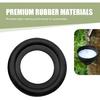 10 PCS M14 Oil Drain Plug Gasket, Rubber Car Sealing Gasket Replacement for OEM#F5TZ-6734-BA, Engine Oil Pan Crush Washers Reduced Oil Leakage,
