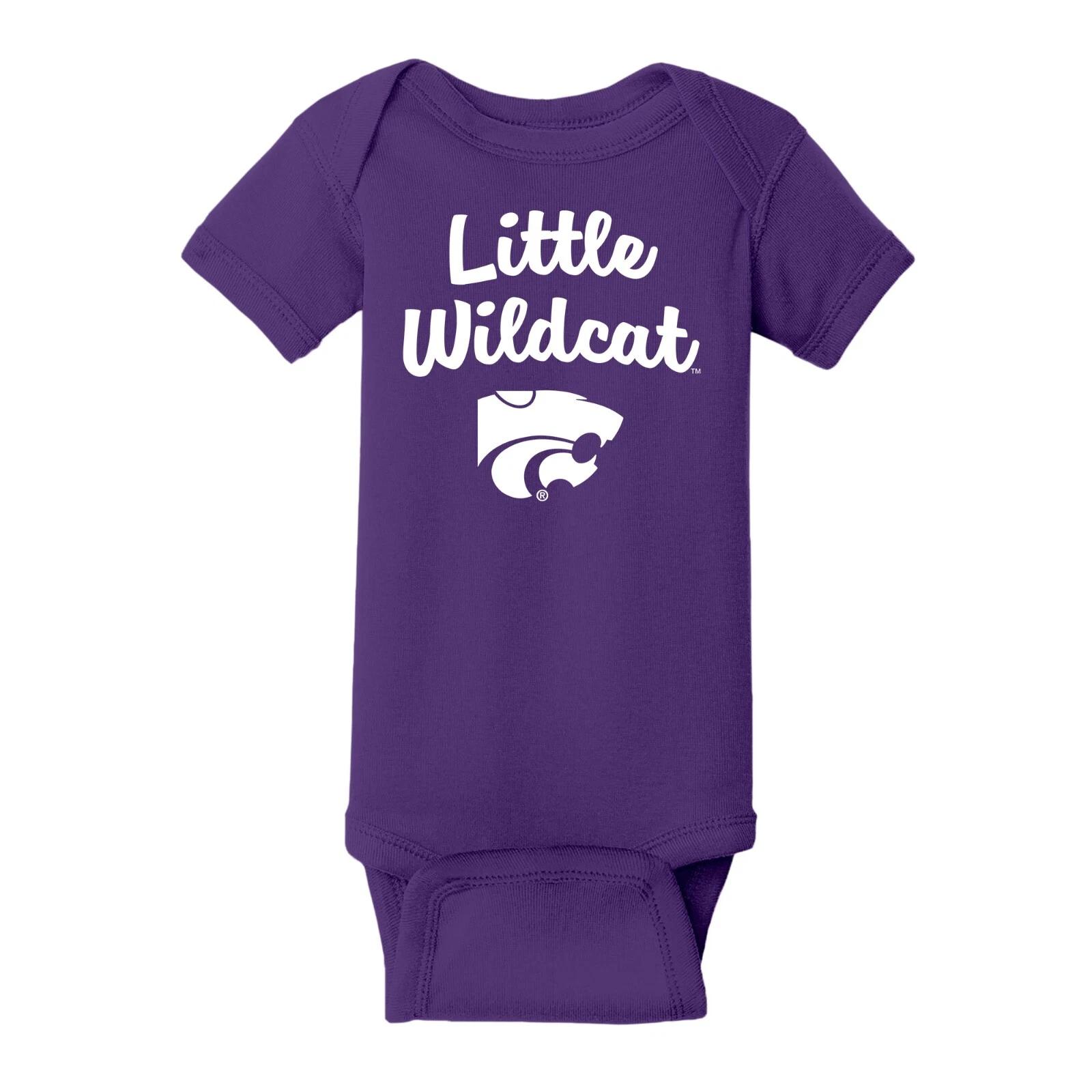 Kansas State Little Wildcats Creeper - Purple S