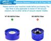 Filter Replacement for Dyson V7 V8 SV10 Animal Absolute Motorhead Cordless Vacuum Cleaner, 2 Post Motor Filters & 2 Pre HEPA Filter Replacements