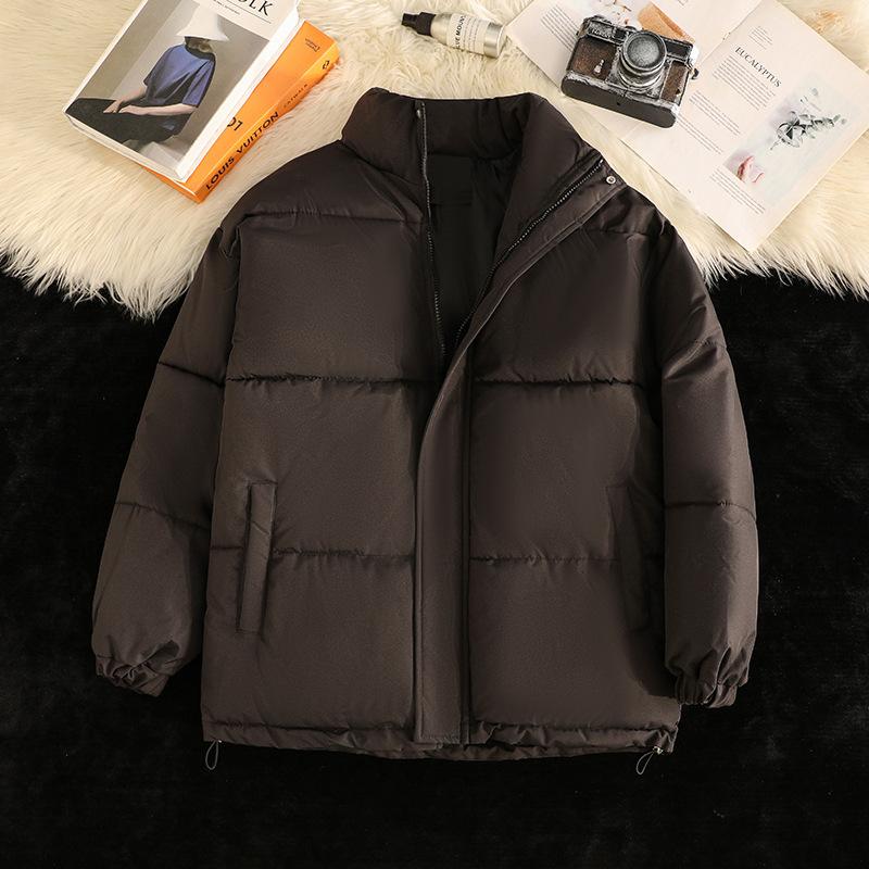 Daunenjacke Damen Kurz Pärchenkleidung Winterkleidung Neue Brotbaumwolljacke Baumwollmantel Stehkragenjacke für Damen