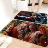 T-Terrifier 3 Horror Clown Movie Floor Mat Cheaper Anti-slip Modern Living Room Balcony Printed Bedside Mats