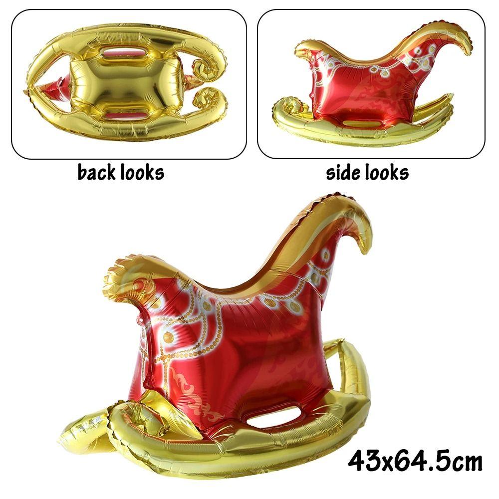 4D Cute Foil Balloons Xmas Party Ornaments Balloons  Home New Year Party Supply