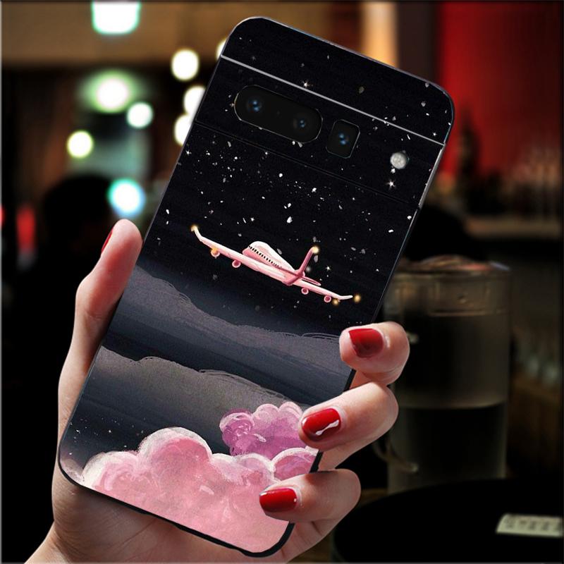 Aircraft Airplane fly travel cloud Plane Phone Case For Google Pixel 10 Pro 9 Pro XL 9A 8 7 6 Pro Pixel 8A 7A 6A Pixel 8 7 6 5