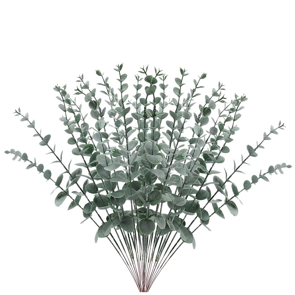 12pack/lot High Simulation Simulated Plants For Artificial Plants Decoration Simulated Plant Bouquet Artificial Flowers