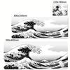 Art  Mouse Pad Gamer White Great Wave Large HD Custom Mousepad XXL Cool Desk Mats Soft Office Carpet Laptop Mice Pad Table Mat