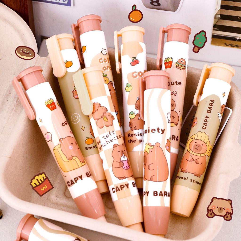 Capybara Cartoon Eraser - Cute Classroom Reward for Kids