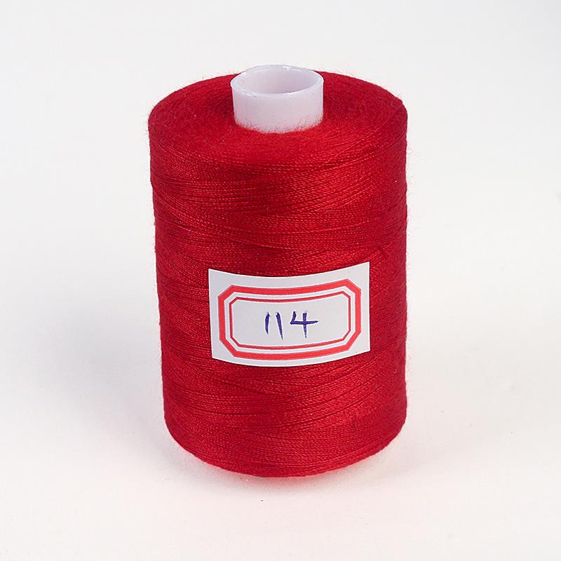Hilo de Coser de Poliéster de Alta Velocidad 402 - 1000 Yardas, Colores Arcoíris, Ideal para Proyectos de Costura Casera y a Mano