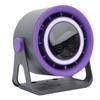 Desk Fan USB Rechargeable Quiet Portable Desktop Turbo Fan with LED Light for Office Bedroom Outdoor Camping