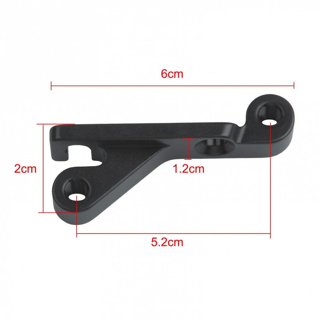 Lightweight Alloy Brake Caliper Adapter for IS to Flat Mount Conversion