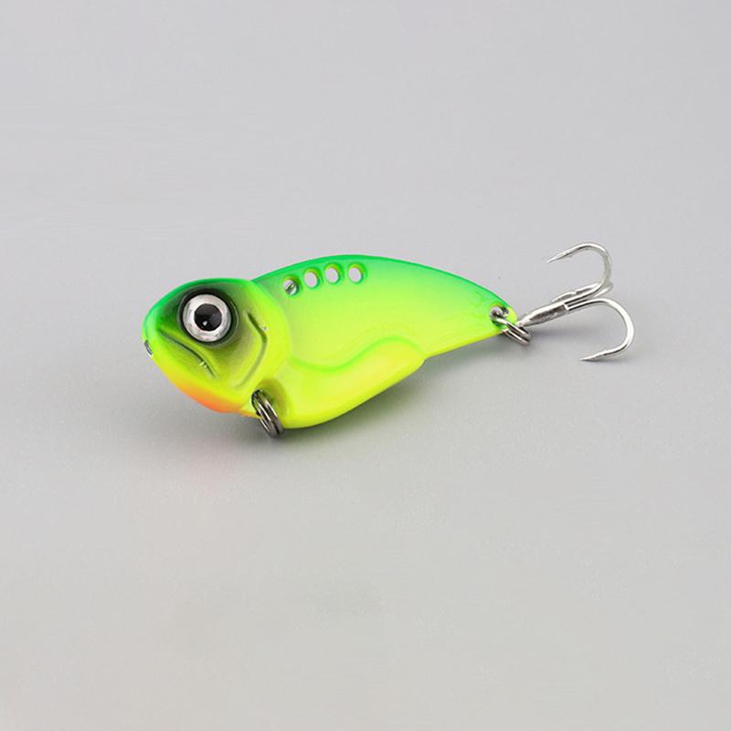 Metal Bait Sinking Vibration Bait Artificial Bait Vibration Simulation Fish Bait Sea Bass Bait жёлтый