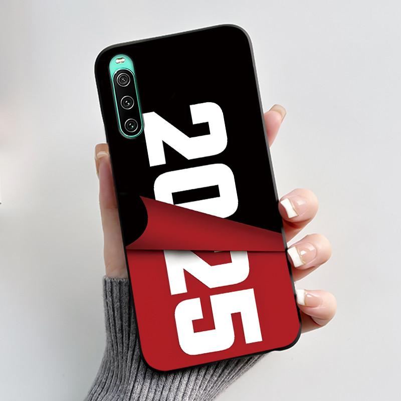 

Jelly Shockproof Case For Sony Xperia 10 IV (PDX 225) Black Cover For Sony Xperia 10 V 2023 Beautiful Sunset Xperia 10 IV