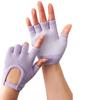 Professionelle Damen Yoga Pilates Fitness Handschuhe Handgriffe Rutschfest Baumwolle Warm Schweißfest für Fitnessstudio Übung Training