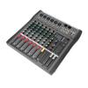 Audio Mixer 6kanálový streamovací mixážní pult Zvuková deska pro DJ Studio AC100~240V s Bluetooth