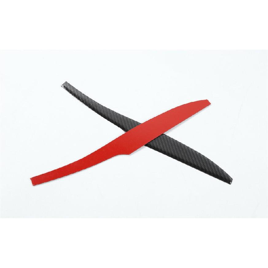 For Toyota 4Runner 2010-2024 Carbon Fiber Rear View Mirror Strip Molding Trim