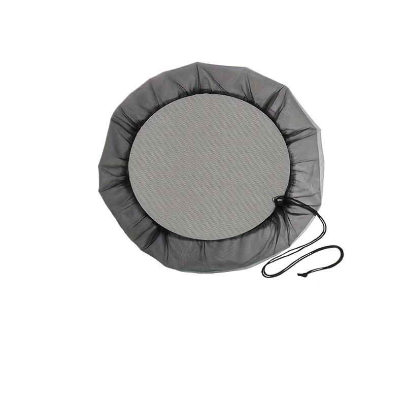 

Ultra-Fine Mosquito Net for Rain Barrels - Full Coverage with Elastic Drawcord to Keep Water Clean,Blocks Bugs&Debris Completely 80cm