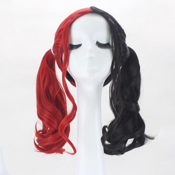 Anime Cosplay Zubehör Für Harley Quinn Suicide Squad – Perücke, Armband, Halskette