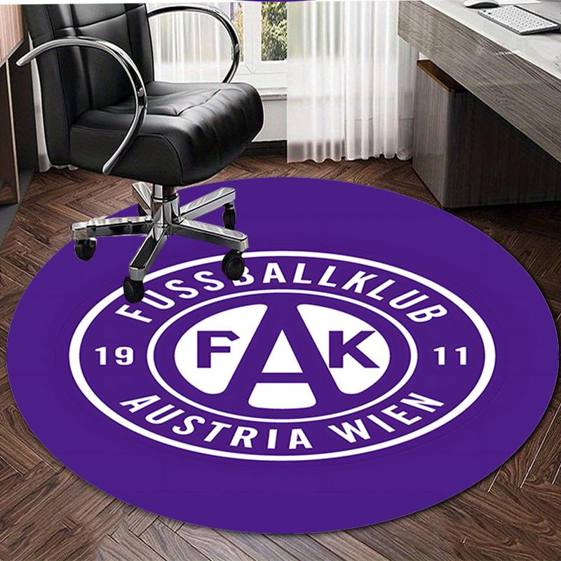 1pc Football Team (56) Design Printed Area Round Carpet for Bedroom Living Room Home Decor Rugs Mat Non Slip Mat Rug for Bedside