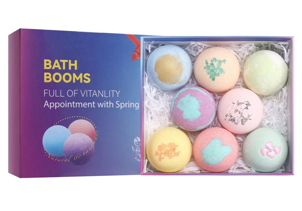 Cross-Border Bath Bomb: Sea Salt Bubble Exploding Bath Ball