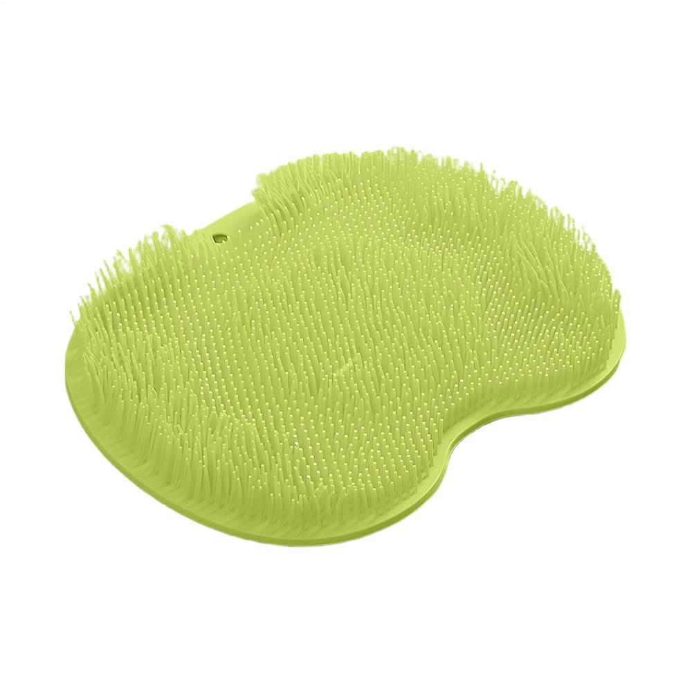 Foot Wash Brush Rub Back with Sucker Brush Bathroom Tool  Shower Massage Mat Exfoliating Wall mounted suction cup