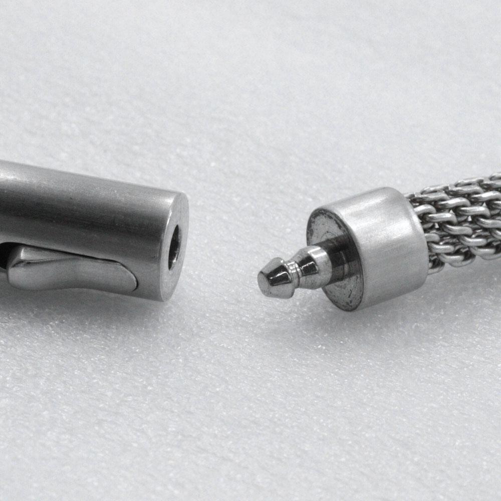 ANDY MULLER Pearl Necklace Silver metallic/Pearl 35.3g Women Used