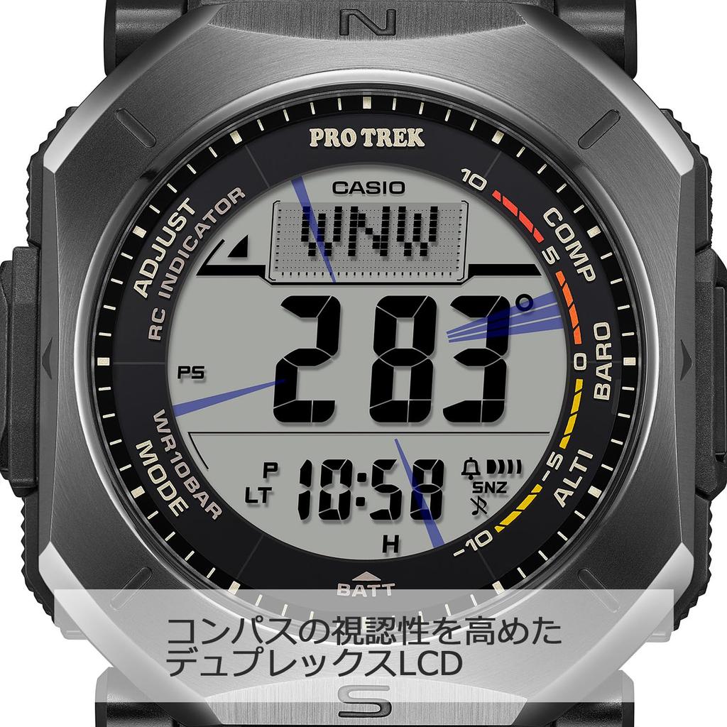 CASIO PRO TREK PRW-69Y-1JF Tough Solar Multi-Band 6 Men's Trekking Watch Black 100M WR