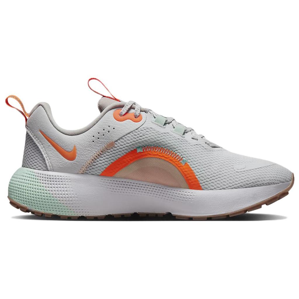new Nike React Escape Run 2 Premium 'Light Grey Orange' Women's