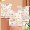 10pcs or 20pcs Disposable Bib for Baby Waterproof Saliva Towel Leakproof Burping Cloths Separately Packaged for Infant