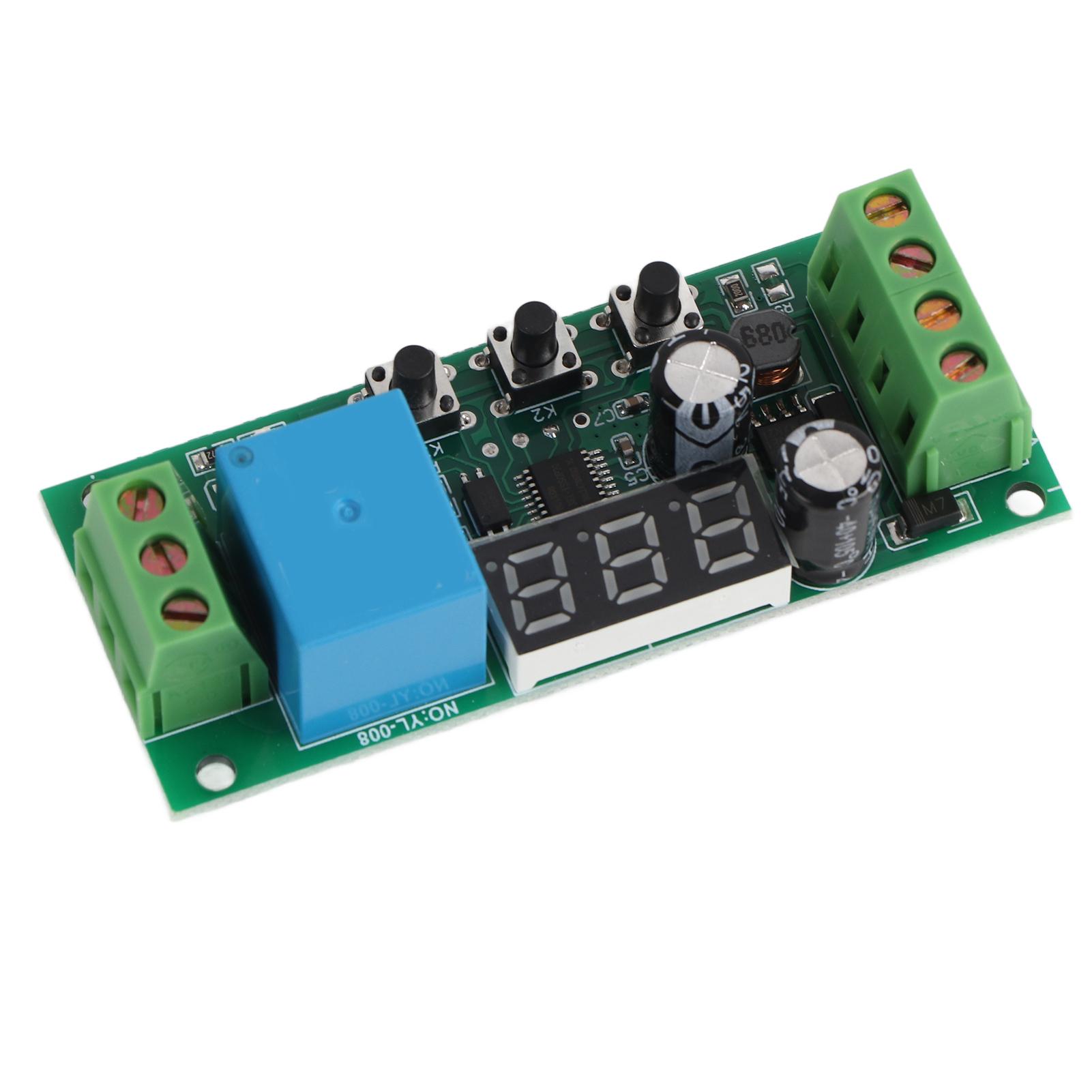 

Current Detection Sensor Module Digital Display 420mA Relay Module Component DC12V