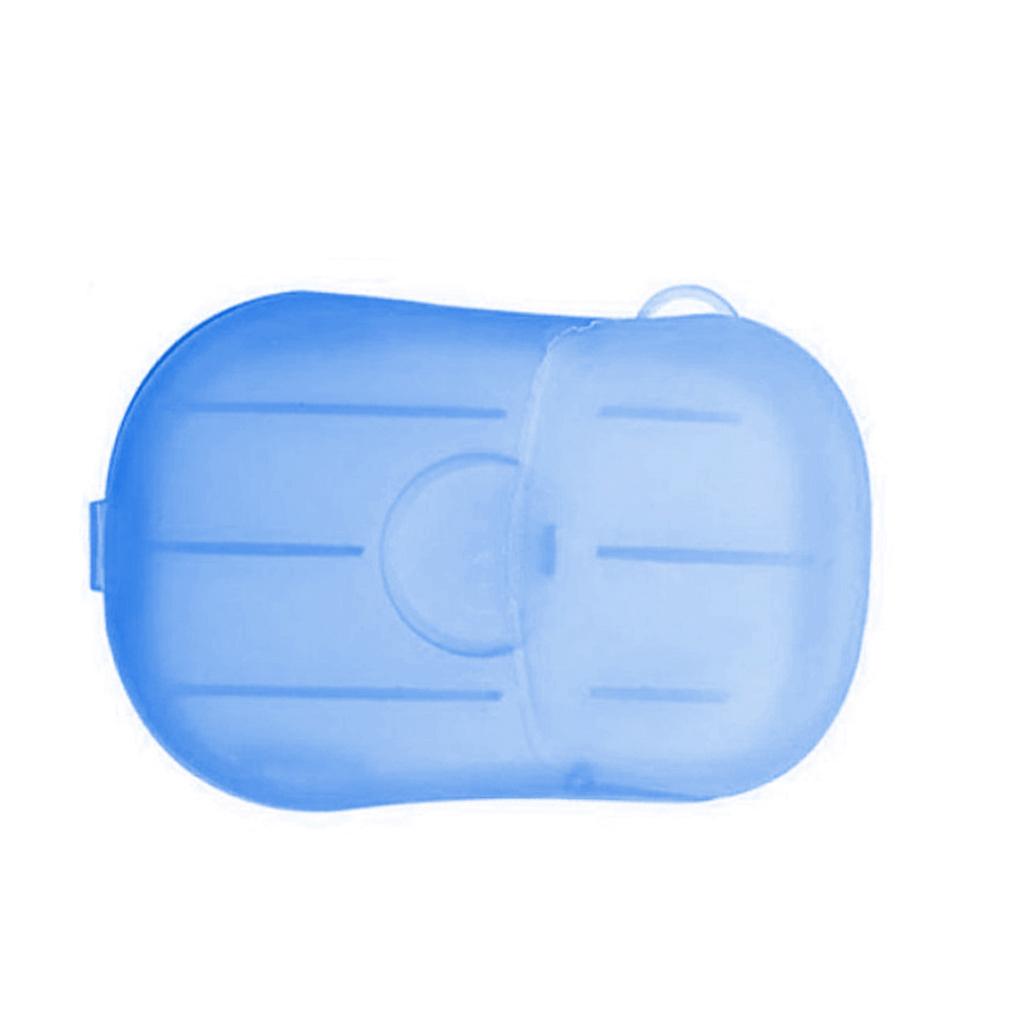 20pcs Portable Hand Washing Mini Soap Paper Disposable Bath Travel