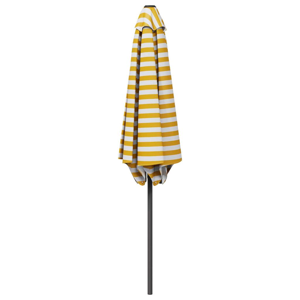 Garden Umbrella with Base 270 X 270 Cm Polyester Rectangular