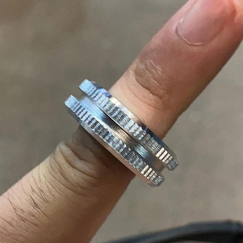 Edelstahl Scrollrad Maus Metall Scrollrad Aluminium Für MX 2S Maus Anpassen Haupt-/Seitenrad