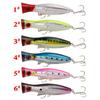 ABS Hard Bait Popper 12.5cm 40g Floating Artificial Lure for River Lake Stream Saltwater Freshwater Fishing