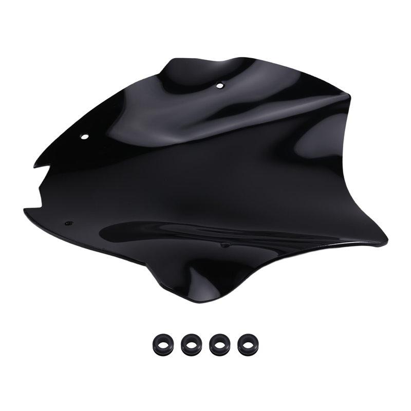 Motorcycle Windshield Wind Shield Deflectore Screen Motorcycle Accessories Black чёрный
