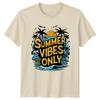Summer Vibes Only TShirt Beach Travel Gift For Him And Her
