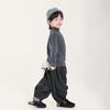 Kids Boys Solid Half Turtleneck Long Sleeve Warm Winter Inner Base Shirt