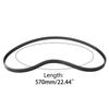 Reliable Bread Maker Belt 190 Teeth 570mm Drive Belt Bread Machine Belts Kitchen Appliance Accessories for Kitchen Use