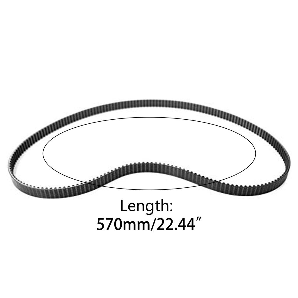 Reliable Bread Maker Belt 190 Teeth 570mm Drive Belt Bread Machine Belts Kitchen Appliance Accessories for Kitchen Use