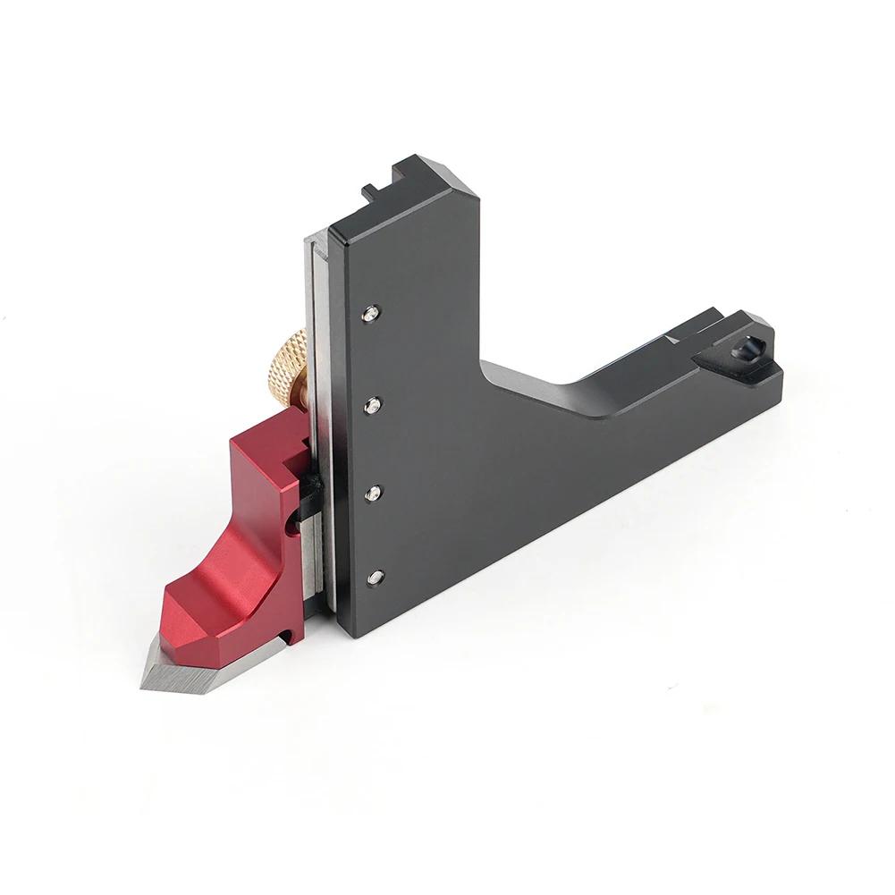Precision Height Gauge Ruler for Table Saw with Adjustable 0 60mm Range and Locking Mechanism for Accurate and Consistent Cuts