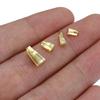 100 Stück 50 Stück Edelstahl Ösenverschluss für Anhänger Charms Verbinder Schnappverschluss Klippverschluss Halskette DIY Schmuckherstellung Zubehör
