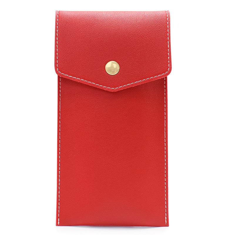 

Сумка для ручек из искусственной кожи, деловая сумка для ручек, маленькая сумка для хранения, переносной пенал, школьные принадлежности, канцелярская сумка красный