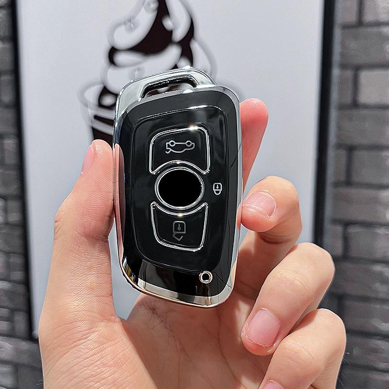 VinFast VF8 Car Key Case for Models V3, 6, 7, and 5 - High-End A2.0 Key Shell with Buckle
